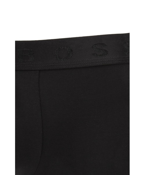 BOSS(ボス)の「ストレッチコットン レギュラーライズ トランクス(ボクサーパンツ・メンズ・ブラック/ホワイト・S/M/L/XL/XXL)」の8枚目の写真
