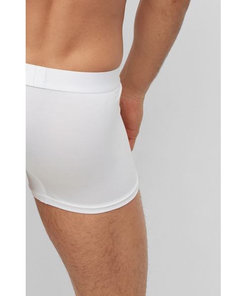 BOSS(ボス)の「ストレッチコットン レギュラーライズ トランクス(ボクサーパンツ・メンズ・ブラック/ホワイト・S/M/L/XL/XXL)」の15枚目の写真