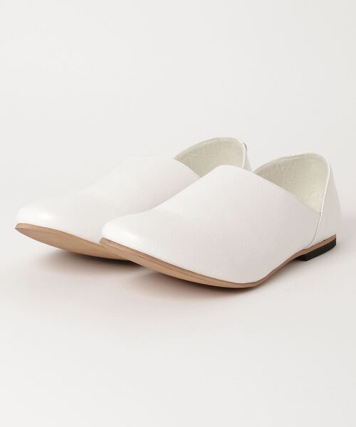 Dedes（デデス）の「DEDES バブーシュスリッポン（スリッポン・メンズ・ブラウン/キャメル/ダークブラウン/ネイビー/ワインレッド/ホワイト/ベージュ/ブラック/カーキ・40/41/42/44/43）」の10枚目の写真