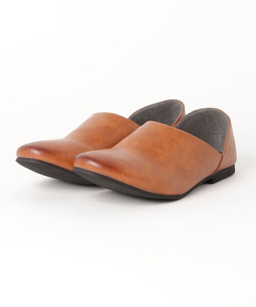 Dedes（デデス）の「DEDES バブーシュスリッポン（スリッポン・メンズ・ブラウン/キャメル/ダークブラウン/ネイビー/ワインレッド/ホワイト/ベージュ/ブラック/カーキ・40/41/42/44/43）」の17枚目の写真