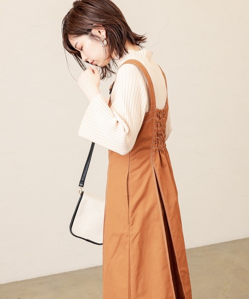 natural couture(ナチュラルクチュール)の「【WEB限定】もちもちラグランフレアスリーブニット(ニット/セーター・レディース・アイボリー/モカ/レンガ/ブラック/ラベンダー・FREE)」の12枚目の写真