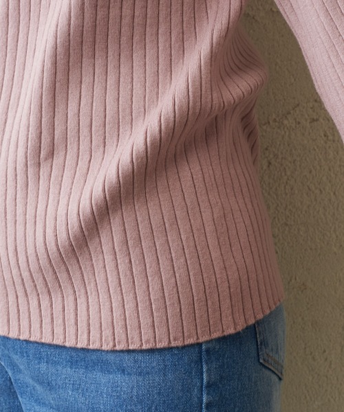natural couture(ナチュラルクチュール)の「【WEB限定】もちもちラグランフレアスリーブニット(ニット/セーター・レディース・アイボリー/モカ/レンガ/ブラック/ラベンダー・FREE)」の16枚目の写真