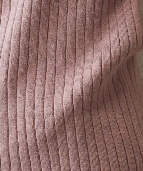 natural couture(ナチュラルクチュール)の「【WEB限定】もちもちラグランフレアスリーブニット(ニット/セーター・レディース・アイボリー/モカ/レンガ/ブラック/ラベンダー・FREE)」の15枚目の写真