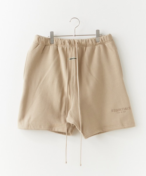 FOG ESSENTIALS/エッセンシャルズ RUBBER TAG SWEAT SHORTS