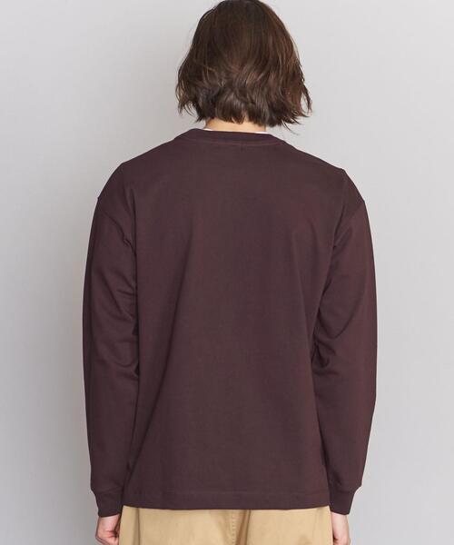 BEAUTY&YOUTH UNITED ARROWS(ビューティーアンドユースユナイテッドアローズ)の「BY FREEDOM STANDARD ワイドフォルム カットソー :(Tシャツ/カットソー・メンズ・ホワイト/ライトグレー/ダークブラウン・X-LARGE/LARGE/SMALL/MEDIUM)」の6枚目の写真