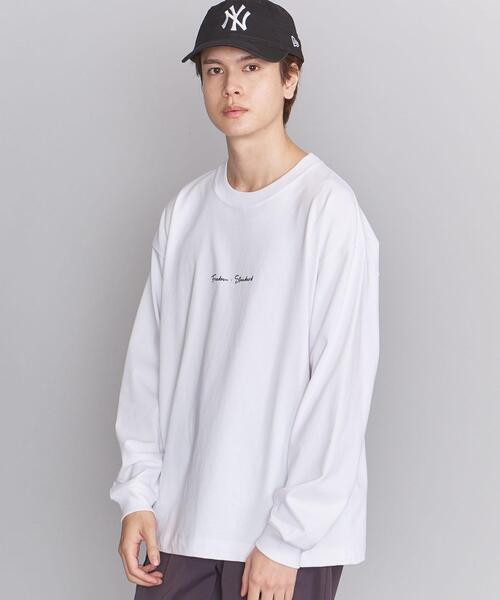 BEAUTY&YOUTH UNITED ARROWS(ビューティーアンドユースユナイテッドアローズ)の「BY FREEDOM STANDARD ワイドフォルム カットソー :(Tシャツ/カットソー・メンズ・ホワイト/ライトグレー/ダークブラウン・X-LARGE/LARGE/SMALL/MEDIUM)」の9枚目の写真