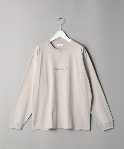 BEAUTY&YOUTH UNITED ARROWS(ビューティーアンドユースユナイテッドアローズ)の「BY FREEDOM STANDARD ワイドフォルム カットソー :(Tシャツ/カットソー・メンズ・ホワイト/ライトグレー/ダークブラウン・X-LARGE/LARGE/SMALL/MEDIUM)」の16枚目の写真