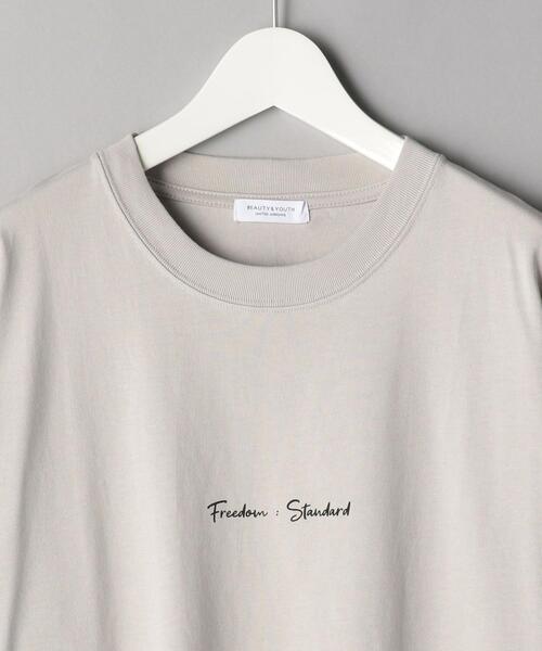 BEAUTY&YOUTH UNITED ARROWS(ビューティーアンドユースユナイテッドアローズ)の「BY FREEDOM STANDARD ワイドフォルム カットソー :(Tシャツ/カットソー・メンズ・ホワイト/ライトグレー/ダークブラウン・X-LARGE/LARGE/SMALL/MEDIUM)」の14枚目の写真