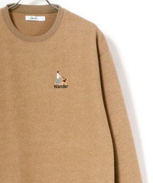 Lazar（ラザル）の「People Animal 刺繍 ブラッシュニットソー スウェット トレーナー（スウェット・メンズ）」