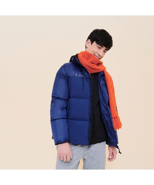 AIGLE（エーグル）の「マッタカ（ダウンジャケット/コート・メンズ・ブルー/イエロー/ブラック/レッド・L/M/LL）」の3枚目の写真