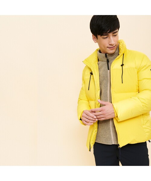 AIGLE（エーグル）の「マッタカ（ダウンジャケット/コート・メンズ・ブルー/イエロー/ブラック/レッド・L/M/LL）」の14枚目の写真