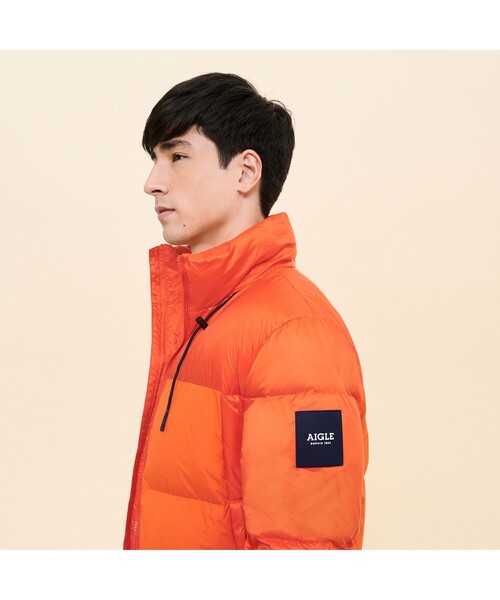 AIGLE（エーグル）の「マッタカ（ダウンジャケット/コート・メンズ・ブルー/イエロー/ブラック/レッド・L/M/LL）」の17枚目の写真