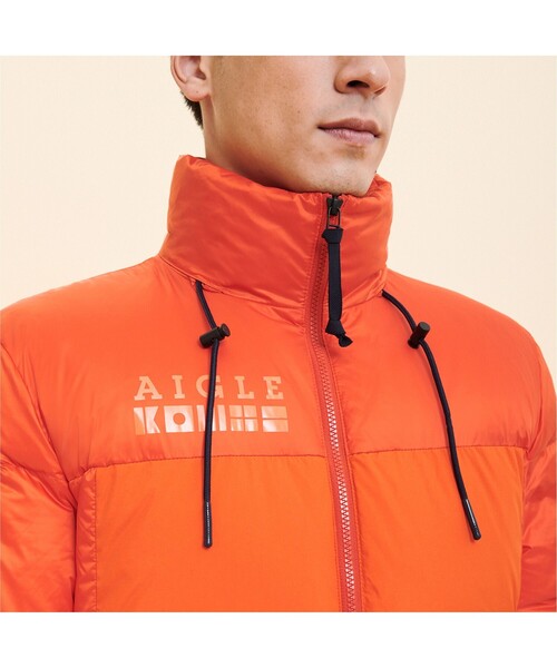AIGLE（エーグル）の「マッタカ（ダウンジャケット/コート・メンズ・ブルー/イエロー/ブラック/レッド・L/M/LL）」の18枚目の写真