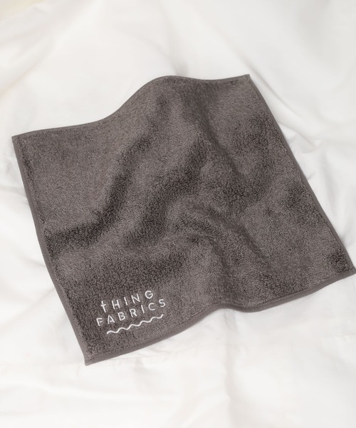 THING FABRICS（シングファブリックス）の「THING FABRICS/TIP TOP 365 hand TOWEL（ハンカチ/ハンドタオル・レディース・ホワイト/ブラック/オリーブ/ベージュ系その他/ネイビー/グレー/ブラウン/イエロー/レッド・FREE）」の4枚目の写真