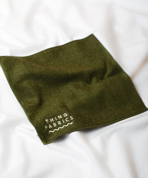 THING FABRICS（シングファブリックス）の「THING FABRICS/TIP TOP 365 hand TOWEL（ハンカチ/ハンドタオル・レディース・ホワイト/ブラック/オリーブ/ベージュ系その他/ネイビー/グレー/ブラウン/イエロー/レッド・FREE）」の7枚目の写真