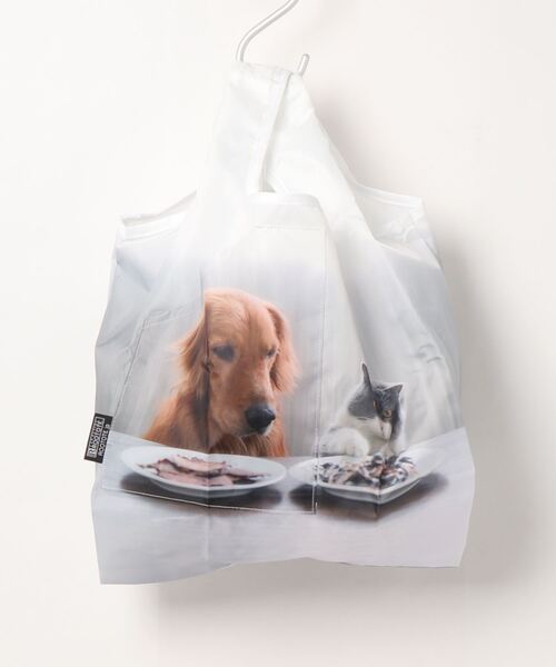 ROOTOTE(ルートート)の「ルートート/折りたたみ可能 コンパクト エコバッグ ルーショッパー ミッド-Lifty(リフティ)-フォト-B(エコバッグ/サブバッグ・レディース・その他1/その他2/その他3/その他4・FREE)」の5枚目の写真