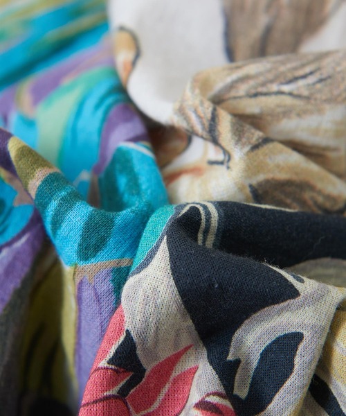 CUBE SUGAR（キューブシュガー）の「キャンブリック総柄プリントマチ切替ギャザースカート（スカート・レディース・ベージュ系その他/ブラック系その他/パープル系その他・M）」の21枚目の写真