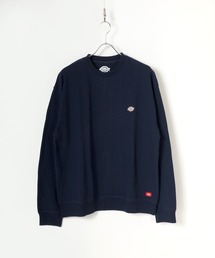 Dickies/ディッキーズ ミニワッペン ワンポイント刺繍 スウェットロンT トレーナー
