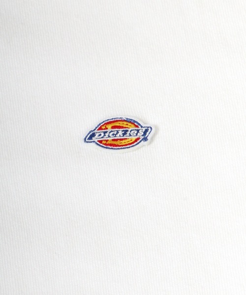 Dickies(ディッキーズ)の「Dickies/ディッキーズ ミニワッペン ワンポイント刺繍 スウェットロンT トレーナー(スウェット・レディース・ホワイト/ブラック/ピンク/グリーン/ネイビー/サックスブルー/ダークグリーン/ベージュ/グリーン系その他/ネイビー系1/ライトピンク/グレイッシュベージュ/キャメル・LL/M/L)」の17枚目の写真