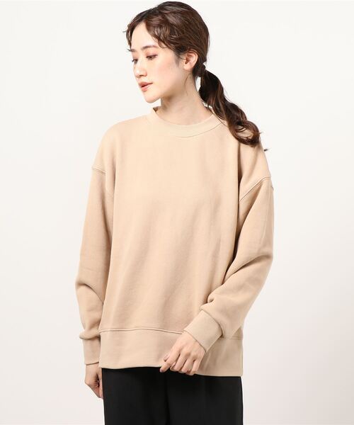 make a ray!(メイク ア レイ!)の「【SANDOGS/サンドックス】オーバーサイズ くすみカラースウェット/トレーナー(スウェット・メンズ・チャコールグレー/ベージュ/オフホワイト/ブルーグレー・M/L/XL)」の12枚目の写真