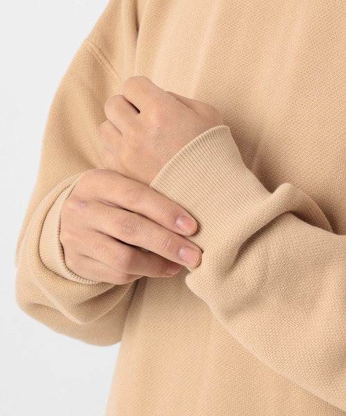 make a ray!(メイク ア レイ!)の「【SANDOGS/サンドックス】オーバーサイズ くすみカラースウェット/トレーナー(スウェット・メンズ・チャコールグレー/ベージュ/オフホワイト/ブルーグレー・M/L/XL)」の16枚目の写真