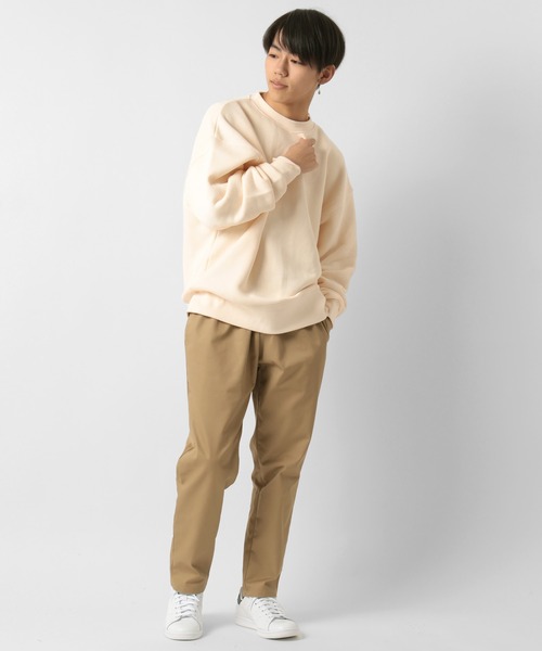 make a ray!(メイク ア レイ!)の「【SANDOGS/サンドックス】オーバーサイズ くすみカラースウェット/トレーナー(スウェット・メンズ・チャコールグレー/ベージュ/オフホワイト/ブルーグレー・M/L/XL)」の18枚目の写真