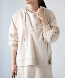 each | Ｖネックパーカー(Tシャツ/カットソー)