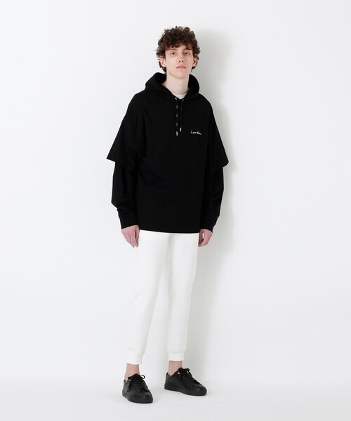 GUILD PRIME(ギルドプライム)の「ニットジョガーパンツ(その他パンツ・メンズ・ネイビー/オフホワイト・S/M/L)」の3枚目の写真