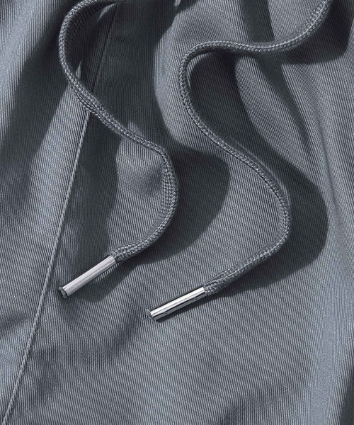 ZIP FIVE（ジップファイブ）の「【ZIP FIVE】立体裁断テーパードシルエットイージーパンツ（チノパンツ・メンズ・ブラック/パープル/ブルー/グリーン/アイボリー/ライトベージュ/グレー系・MEDIUM/LARGE）」の12枚目の写真