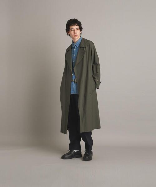Steven Alan（スティーブンアラン）の「＜CIOTA＞ TIE/LOCKEN COAT/コート □□（トレンチコート・メンズ・ダークグレー・5/4）」の16枚目の写真