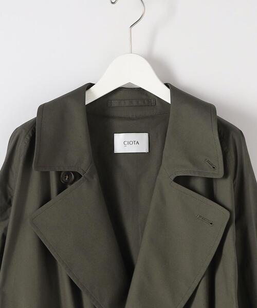 Steven Alan（スティーブンアラン）の「＜CIOTA＞ TIE/LOCKEN COAT/コート □□（トレンチコート・メンズ・ダークグレー・5/4）」の20枚目の写真