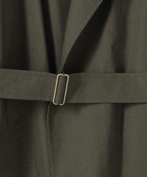 Steven Alan（スティーブンアラン）の「＜CIOTA＞ TIE/LOCKEN COAT/コート □□（トレンチコート・メンズ・ダークグレー・5/4）」の7枚目の写真