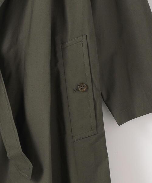 Steven Alan（スティーブンアラン）の「＜CIOTA＞ TIE/LOCKEN COAT/コート □□（トレンチコート・メンズ・ダークグレー・5/4）」の19枚目の写真