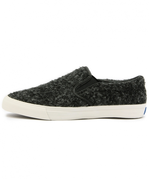 BEAUTY&YOUTH UNITED ARROWS（ビューティーアンドユースユナイテッドアローズ）の「BYBC keds ボアスリッポン◆（スニーカー・レディース・オフホワイト/ダークグレー・7/7h/6h/6/8）」の4枚目の写真