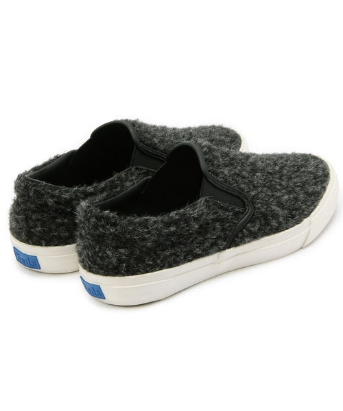 BEAUTY&YOUTH UNITED ARROWS（ビューティーアンドユースユナイテッドアローズ）の「BYBC keds ボアスリッポン◆（スニーカー・レディース・オフホワイト/ダークグレー・7/7h/6h/6/8）」の6枚目の写真