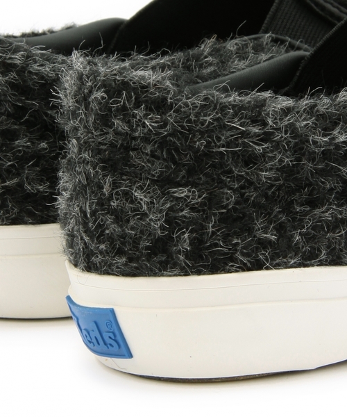BEAUTY&YOUTH UNITED ARROWS（ビューティーアンドユースユナイテッドアローズ）の「BYBC keds ボアスリッポン◆（スニーカー・レディース・オフホワイト/ダークグレー・7/7h/6h/6/8）」の8枚目の写真