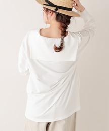 PUAL CE CIN | 【Du noir】セーラーカラーTシャツ(Tシャツ/カットソー)