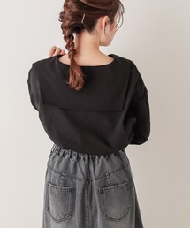 PUAL CE CIN | 【Du noir】セーラーカラーTシャツ(Tシャツ/カットソー)