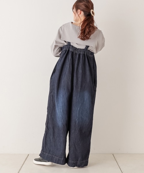 PUAL CE CIN（ピュアルセシン）の「【Du noir】セーラーカラーTシャツ（Tシャツ/カットソー・レディース・ブラック/グレー/ホワイト・FREE）」の22枚目の写真