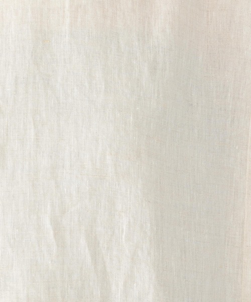 studio CLIP（スタディオクリップ）の「【キナリノ掲載商品】リネン100ポンチョ風チュニックワンピース（ワンピース・レディース・グリーン/アイボリー/スモーク・FREE）」の7枚目の写真