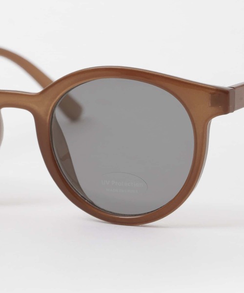 SENSE OF PLACE by URBAN RESEARCH（センスオブプレイスバイアーバンリサーチ）の「カラーレンズボストンフレームサングラス（サングラス・レディース・ライトピンク/ダークブラウン/ライトブラウン/ブラウン/ライトグレー・ONE）」の9枚目の写真