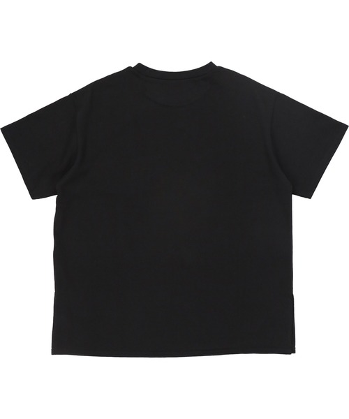 SPINNS（スピンズ）の「USAコットン素材 ポケット半袖Tシャツ（Tシャツ/カットソー・レディース・オフホワイト/グレイッシュベージュ/パープル/ブラウン/チャコール/ブラック・ONESIZE）」の19枚目の写真