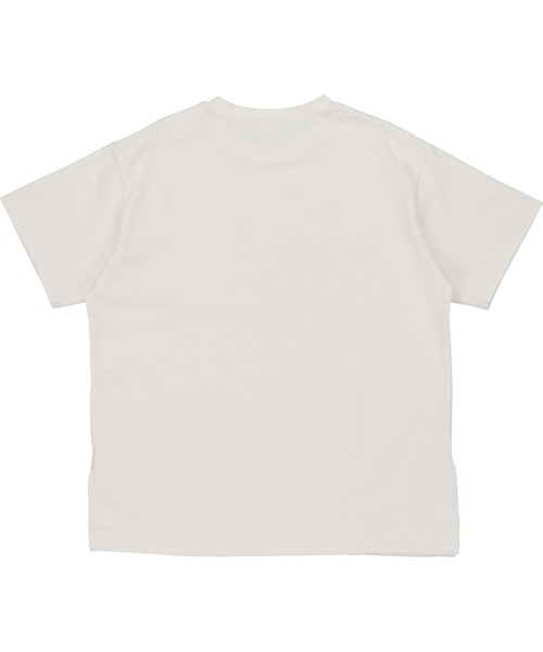 SPINNS（スピンズ）の「USAコットン素材 ポケット半袖Tシャツ（Tシャツ/カットソー・レディース・オフホワイト/グレイッシュベージュ/パープル/ブラウン/チャコール/ブラック・ONESIZE）」の17枚目の写真