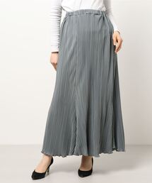 Green　Parks | プリーツサテンロングスカート＊(スカート)