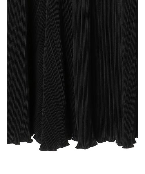 Green　Parks（グリーンパークス）の「プリーツサテンロングスカート＊（スカート・レディース・ブラック/グレー/ブルー/ライトベージュ・FREE）」の13枚目の写真