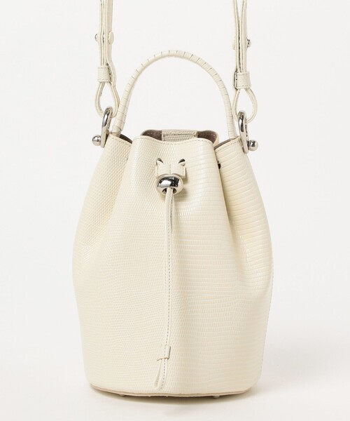 TOFF&LOADSTONE（トフアンドロードストーン）の「TOFF&LOADSTONE / ランタン リザード バッグ（ショルダーバッグ・レディース・ホワイト系その他2/ブラック系その他2/ピンク・ONE SIZE）」の7枚目の写真