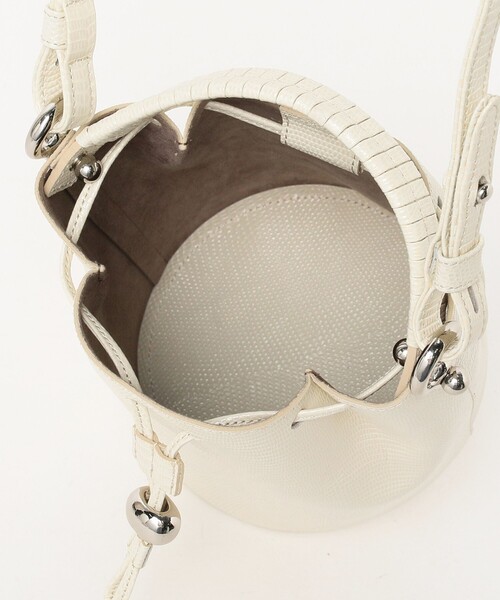 TOFF&LOADSTONE（トフアンドロードストーン）の「TOFF&LOADSTONE / ランタン リザード バッグ（ショルダーバッグ・レディース・ホワイト系その他2/ブラック系その他2/ピンク・ONE SIZE）」の8枚目の写真