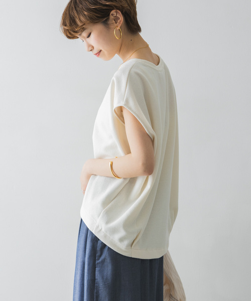 URBAN RESEARCH（アーバンリサーチ）の「ブークレライトリバートップス（Tシャツ/カットソー・レディース・グレー系その他/アイボリー・FREE）」の20枚目の写真