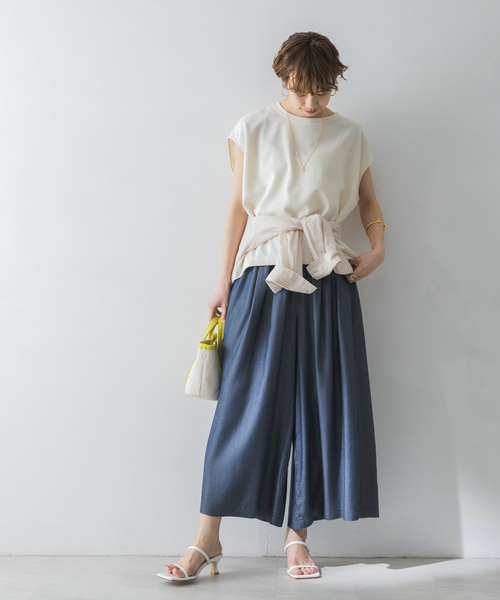 URBAN RESEARCH（アーバンリサーチ）の「ブークレライトリバートップス（Tシャツ/カットソー・レディース・グレー系その他/アイボリー・FREE）」の15枚目の写真