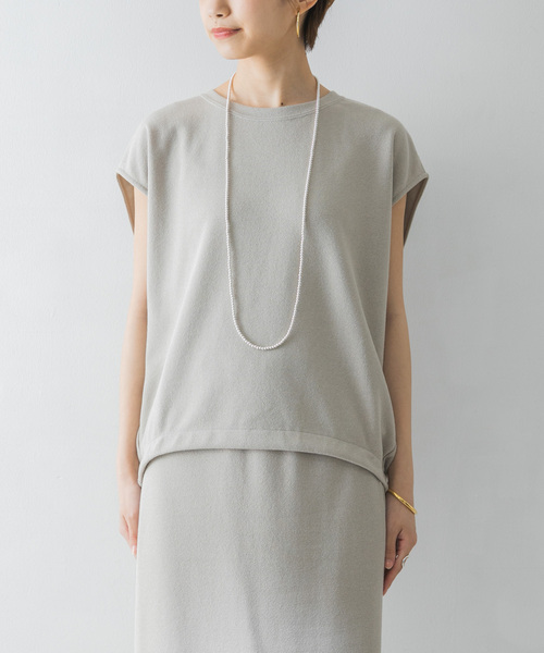 URBAN RESEARCH（アーバンリサーチ）の「ブークレライトリバートップス（Tシャツ/カットソー・レディース・グレー系その他/アイボリー・FREE）」の21枚目の写真